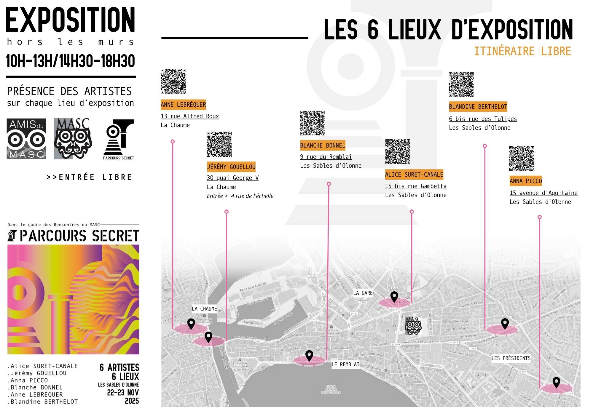 Parcours secret 2025_Plan